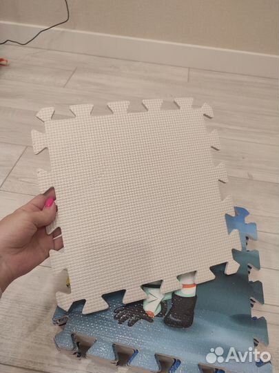 Детский коврик для ползания пазл