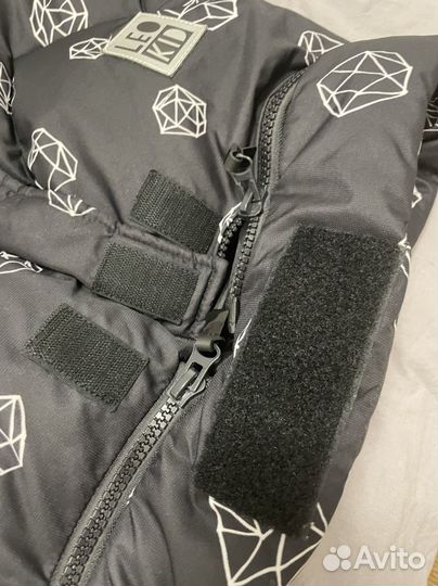 Зимний конверт в коляску leokid и муфты варежки