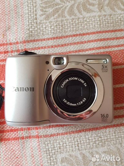 Компактный фотоаппарат canon Power Shot A 1300