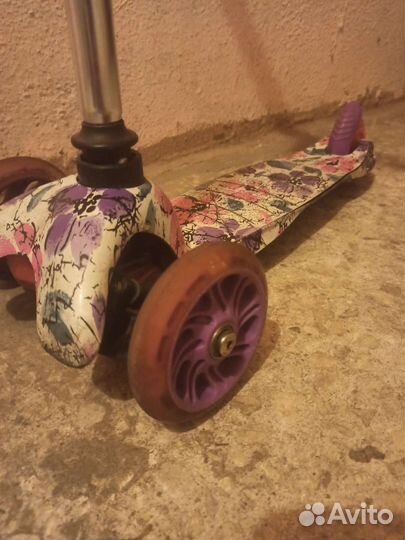 Самокат детский трехколесный