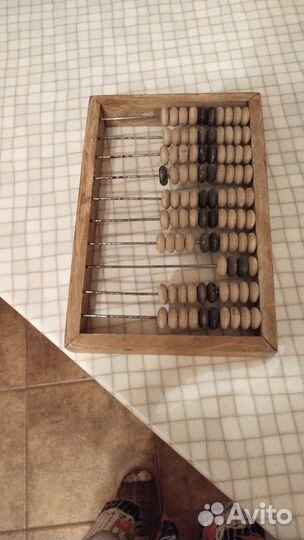 Счеты деревянные детские