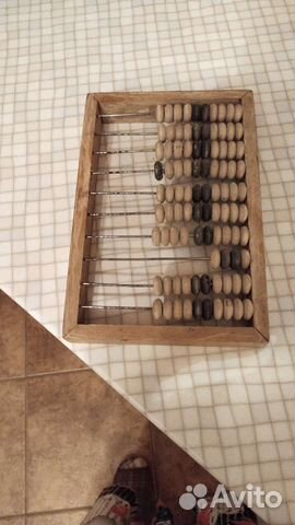 Счеты деревянные детские