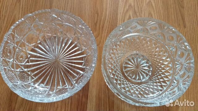 Конфетница хрусталь СССР