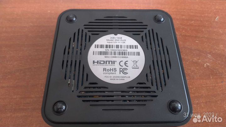 Тв приставка mecool KM2 plus 4K