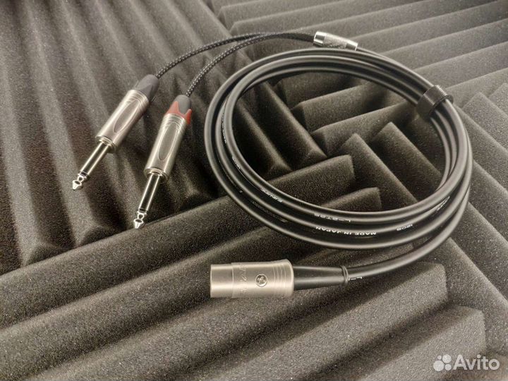 5 din на 2 Jack 6,3 моно Rean, Canare L-2T2S