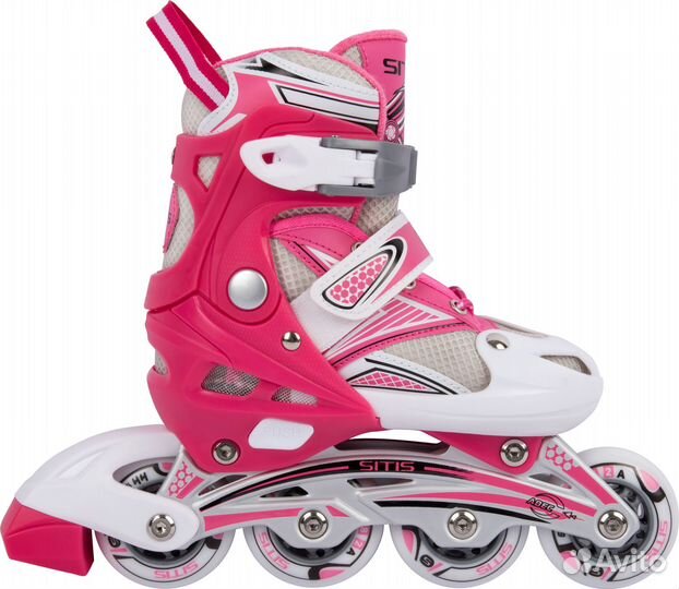 Ролики sitis Polly Pink-White Sta841