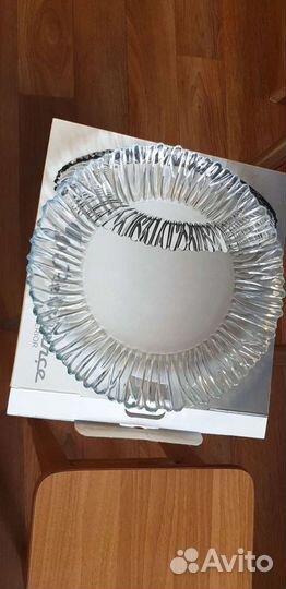 Блюдо aurora Pasabahce стекло Новое