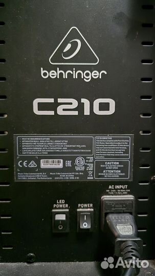 Behringer c 210