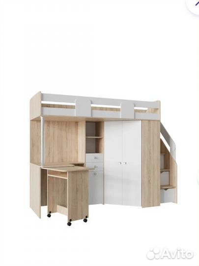 Кровать чердак