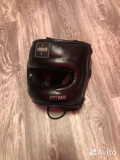 Боксерский шлем с бампером everlast