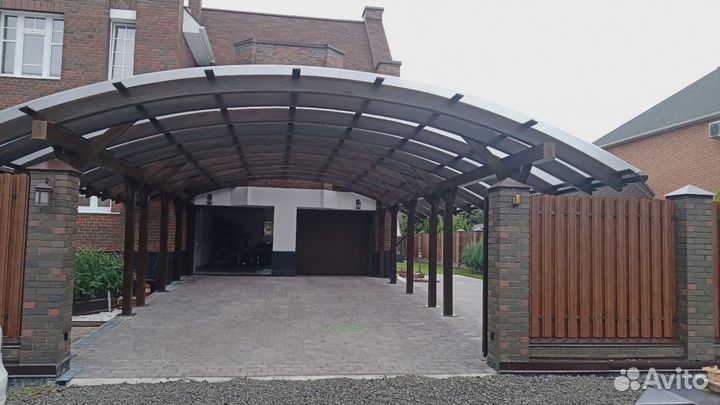 Навесы из поликарбоната