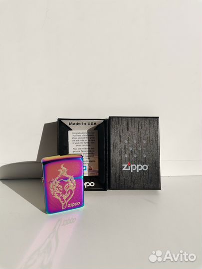 Зажигалка Zippo фиолетовые