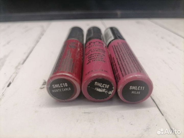 Жидкая матовая крем-помада Nyx