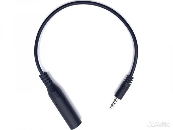 Аудио кабель gsmin Mini Jack 3.5 мм- Jack 6.35 мм