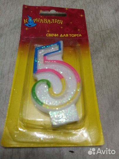 Свеча для торта
