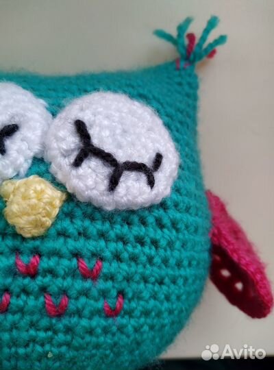 Самая мягкая сова. Ручная работа, сувенир