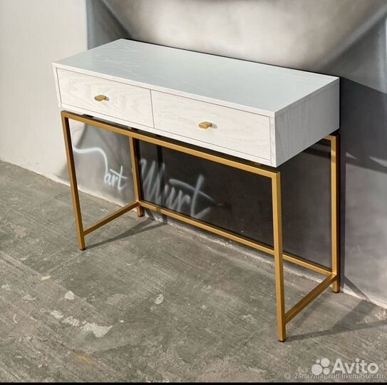 Консоль/тумба в стиле лофт