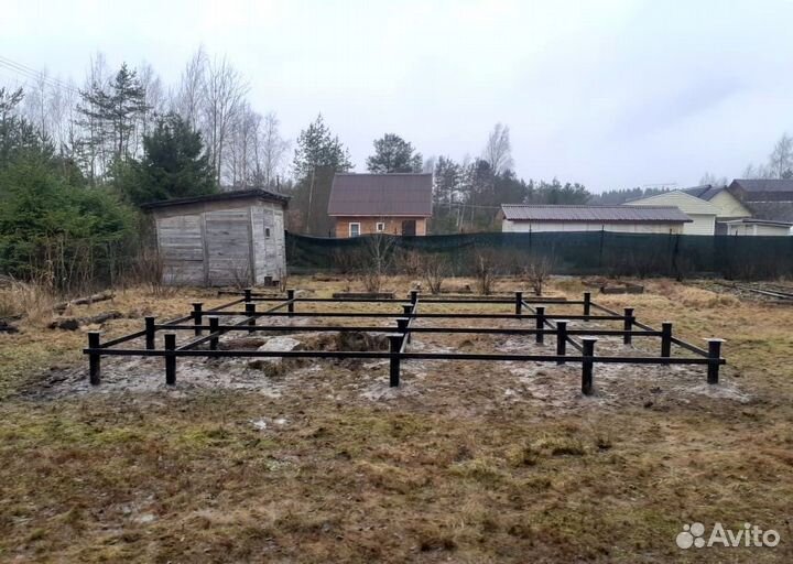 Винтовые сваи под ключ / Фундамент за 1 день