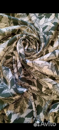 Отрез ткани крепдешин СССР