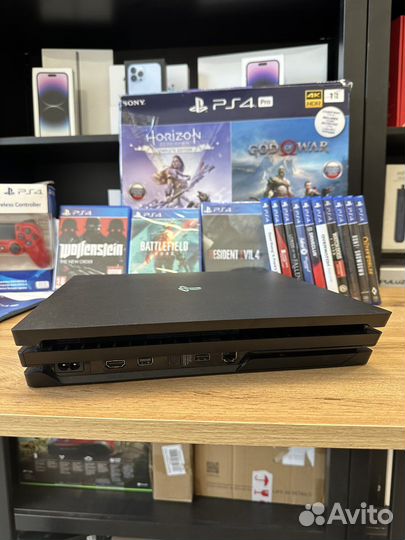 Sony playstation 4 PS4 pro 1tb 7208b +400 игр