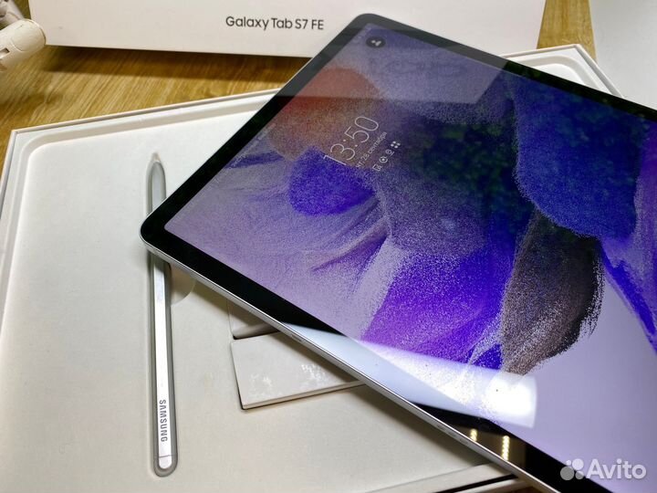 Samsung Galaxy Tab S7 FE 128GB Silver LTE