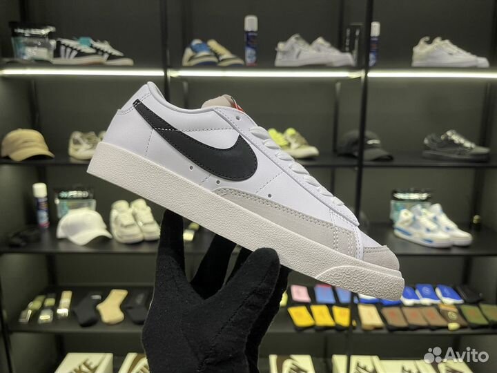 Кроссовки Nike Blazer Low '77 Vintage White-Black