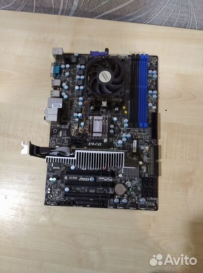 Связка мат.+кулер+проц AMD athlon+ видеокарта