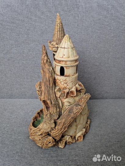 Грот замок для аквариума