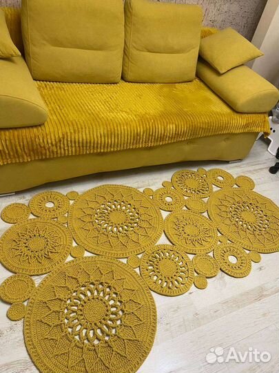 Ковёр из полиэфирного шнура