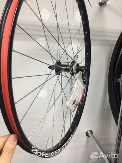 Колесо для горного вело 26д, переднее, втулка Shim