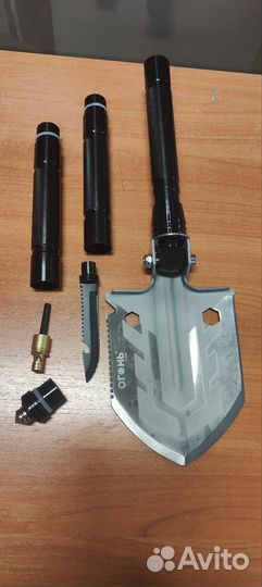 Лопата складная многофункциональная, тактическая