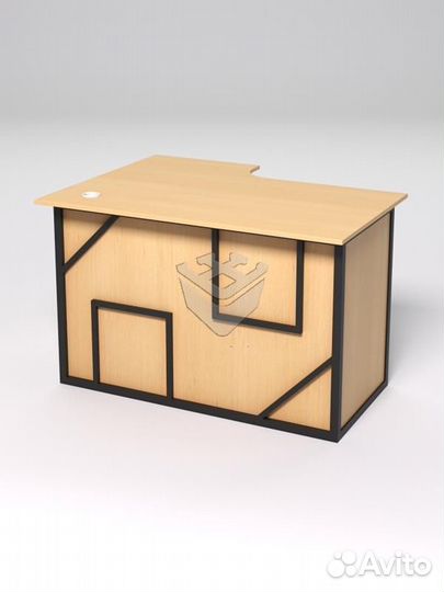 Стол эргономичный офисный сэ-16А (правосторонний)