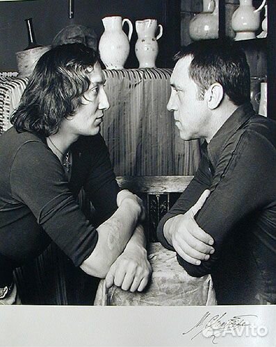 Литография М.Шемякина к песне В.Высоцкого+автограф