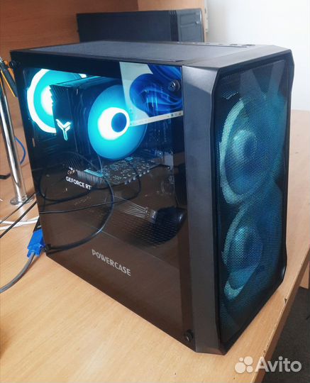 Новый игровой системный блок r5 5600+ RTX 4060 8Gb