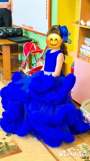 Платье облачко нарядное