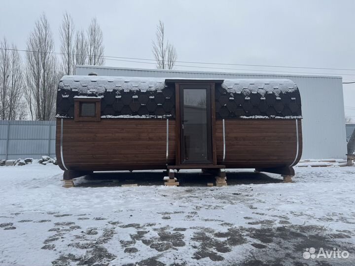 Бани - бочки от производителя под ключ