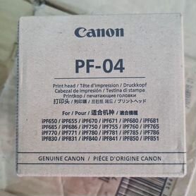 Печатающая головка canon pf 04