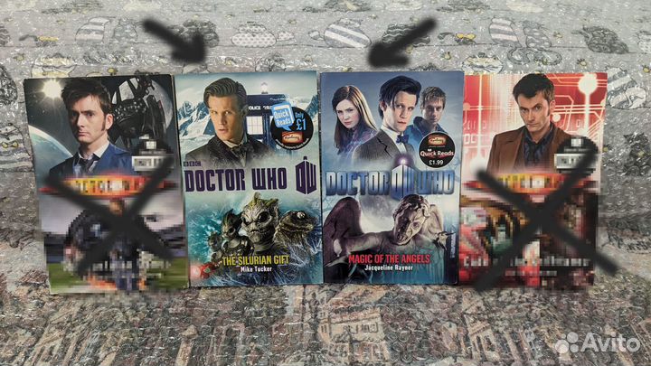 Доктор Кто (книги на английском)