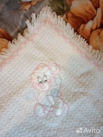 Плед для новорожденных новый