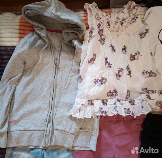 Вещи пакетом для девочки 134-140