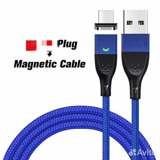 Кабель micro USB магнитный fonken