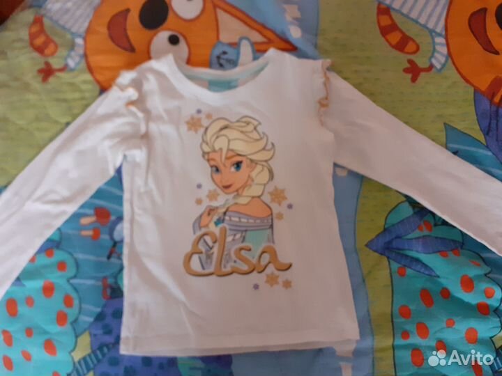 Вещи на девочкв пакетом 122-128