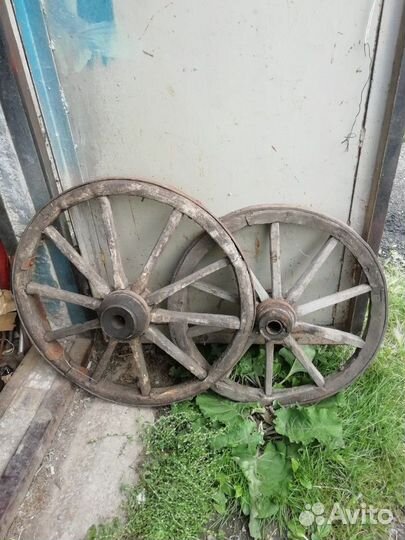 Колеса деревянные