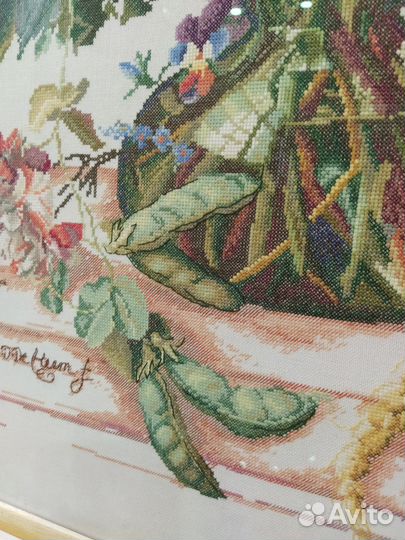 Картина вышивка крестом. Ручная работа