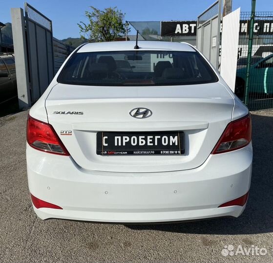 Hyundai Solaris 1.6 AT, 2016, 131 000 км