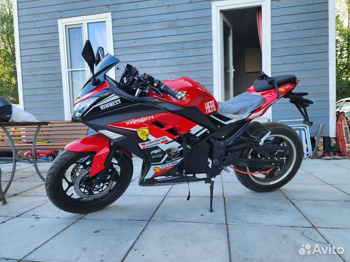 Электромотоцикл kawasaki ninja 400