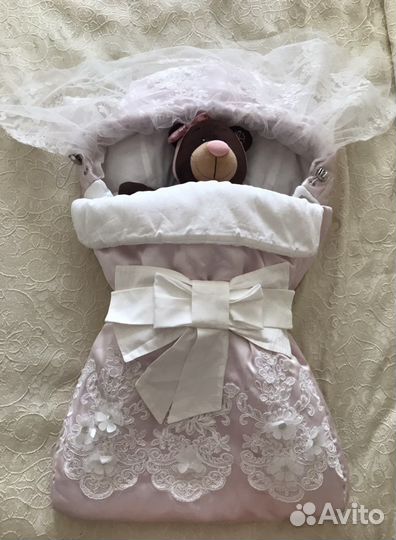 Конверт на выписку весна лето