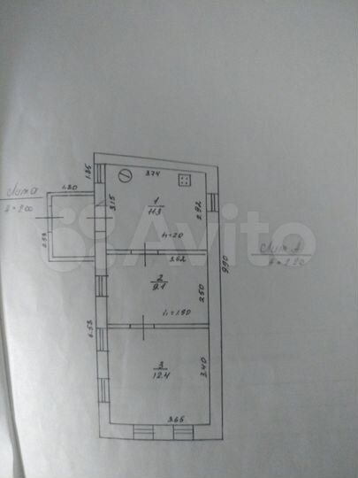 Дом 21,5 м² на участке 31,8 сот.