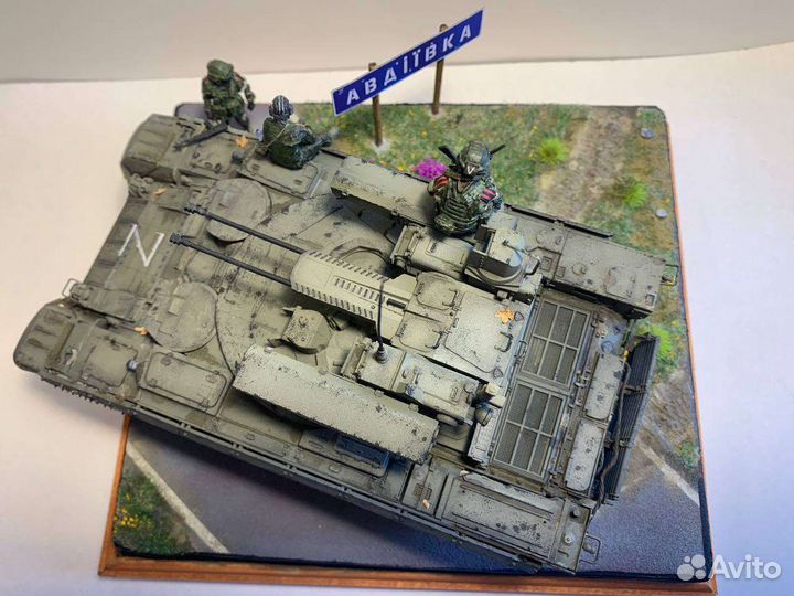 Сборная модель танка 1 35