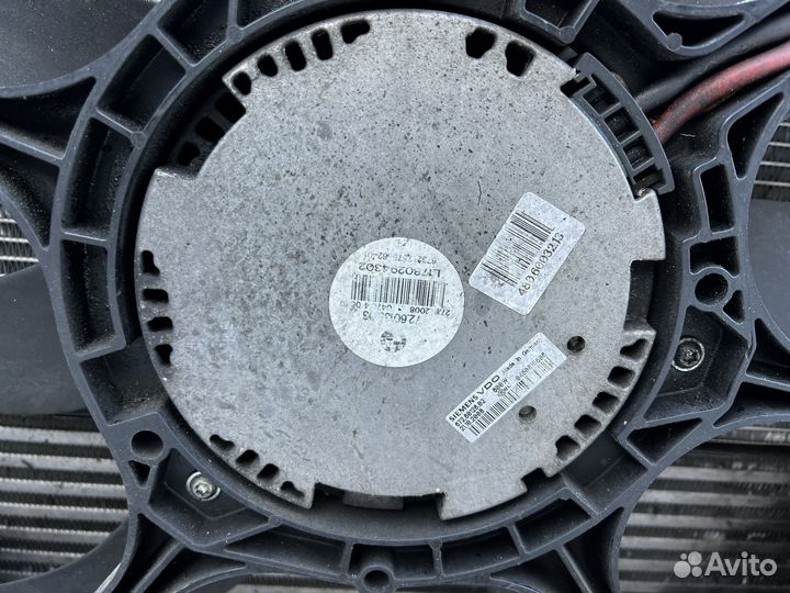 Кассета радиаторов N54B30 BMW F01 F02 F10 F12 F18